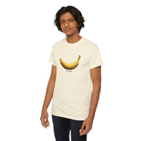 Load image into Gallery viewer, Banana (for scale) Graphic Adult Heavy Cotton Tee
