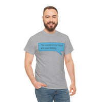 Load image into Gallery viewer, My Voices Are Now Texting Adult Tee
