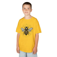 Load image into Gallery viewer, Honey Bee Graphic Kids Heavy Cotton Tee Shirt
