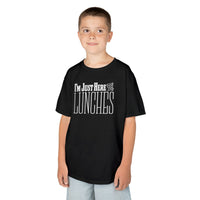 Load image into Gallery viewer, Just Here for the Lunches Kids Heavy Cotton Tee
