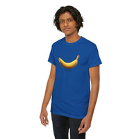 Load image into Gallery viewer, Banana (for scale) Graphic Adult Heavy Cotton Tee
