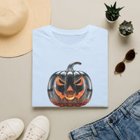 Load image into Gallery viewer, Glass Pumpkin Adult Cotton Tee Shirt
