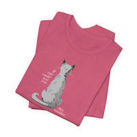 Load image into Gallery viewer, f Cats Could Text...They Wouldn&#39;t - Cotton Adult Short-Sleeve T-Shirt - The Pleasant Workshop
