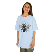 Load image into Gallery viewer, Honey Bee Graphic Kids Heavy Cotton Tee Shirt
