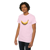 Load image into Gallery viewer, Banana (for scale) Graphic Adult Heavy Cotton Tee
