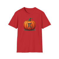 Load image into Gallery viewer, Pumpkin Pi Adult Graphic Cotton Tee
