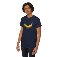 Load image into Gallery viewer, Banana (for scale) Graphic Adult Heavy Cotton Tee
