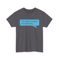 Load image into Gallery viewer, My Voices Are Now Texting Adult Tee
