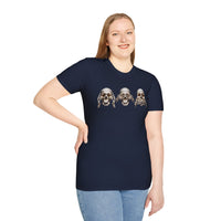 Load image into Gallery viewer, Three Wise Skulls Adult Cotton Tee
