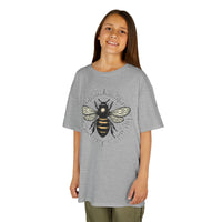 Load image into Gallery viewer, Honey Bee Graphic Kids Heavy Cotton Tee Shirt
