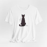 Load image into Gallery viewer, f Cats Could Text...They Wouldn&#39;t - Cotton Adult Short-Sleeve T-Shirt - The Pleasant Workshop
