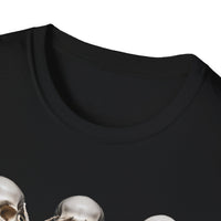 Load image into Gallery viewer, Three Wise Skulls Adult Cotton Tee
