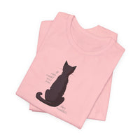 Load image into Gallery viewer, f Cats Could Text...They Wouldn&#39;t - Cotton Adult Short-Sleeve T-Shirt - The Pleasant Workshop
