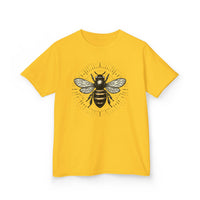 Load image into Gallery viewer, Honey Bee Graphic Kids Heavy Cotton Tee Shirt
