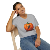 Load image into Gallery viewer, Pumpkin Pi Adult Graphic Cotton Tee
