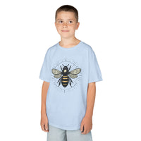 Load image into Gallery viewer, Honey Bee Graphic Kids Heavy Cotton Tee Shirt
