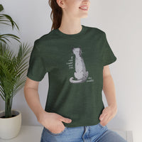 Load image into Gallery viewer, f Cats Could Text...They Wouldn&#39;t - Cotton Adult Short-Sleeve T-Shirt - The Pleasant Workshop
