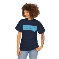 Load image into Gallery viewer, My Voices Are Now Texting Adult Tee
