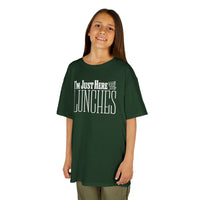 Load image into Gallery viewer, Just Here for the Lunches Kids Heavy Cotton Tee
