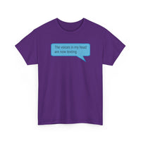 Load image into Gallery viewer, My Voices Are Now Texting - Adult Tee
