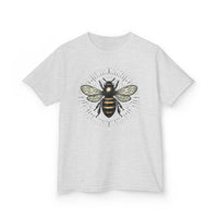 Load image into Gallery viewer, Honey Bee Graphic Kids Heavy Cotton Tee Shirt
