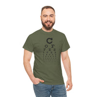 Load image into Gallery viewer, Eye See Coffee Adult Heavy Cotton Tee Shirt
