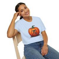 Load image into Gallery viewer, Pumpkin Pi Adult Graphic Cotton Tee
