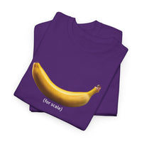 Load image into Gallery viewer, Banana (for scale) Graphic Adult Heavy Cotton Tee
