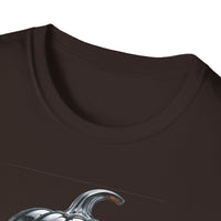 Load image into Gallery viewer, Glass Pumpkin Adult Cotton Tee Shirt
