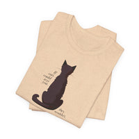 Load image into Gallery viewer, f Cats Could Text...They Wouldn&#39;t - Cotton Adult Short-Sleeve T-Shirt - The Pleasant Workshop
