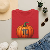 Load image into Gallery viewer, Pumpkin Pi Adult Graphic Cotton Tee
