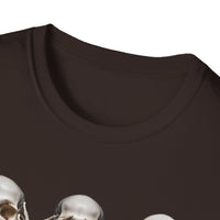 Load image into Gallery viewer, Three Wise Skulls Adult Cotton Tee
