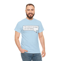 Load image into Gallery viewer, My Voices Are Now Texting Adult Tee
