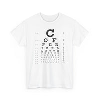 Load image into Gallery viewer, Eye See Coffee Adult Heavy Cotton Tee Shirt - The Pleasant Workshop
