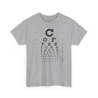 Load image into Gallery viewer, Eye See Coffee Adult Heavy Cotton Tee Shirt - The Pleasant Workshop
