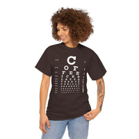 Load image into Gallery viewer, Eye See Coffee Adult Heavy Cotton Tee Shirt - The Pleasant Workshop
