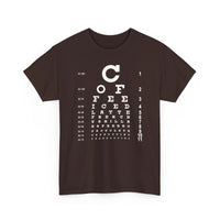 Load image into Gallery viewer, Eye See Coffee Adult Heavy Cotton Tee Shirt - The Pleasant Workshop
