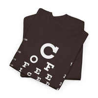 Load image into Gallery viewer, Eye See Coffee Adult Heavy Cotton Tee Shirt - The Pleasant Workshop
