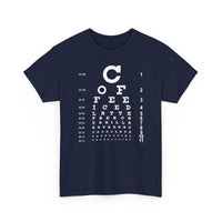 Load image into Gallery viewer, Eye See Coffee Adult Heavy Cotton Tee Shirt - The Pleasant Workshop
