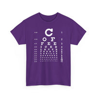 Load image into Gallery viewer, Eye See Coffee Adult Heavy Cotton Tee Shirt - The Pleasant Workshop
