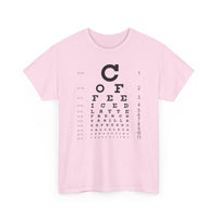 Load image into Gallery viewer, Eye See Coffee Adult Heavy Cotton Tee Shirt - The Pleasant Workshop
