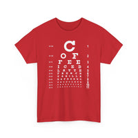 Load image into Gallery viewer, Eye See Coffee Adult Heavy Cotton Tee Shirt - The Pleasant Workshop
