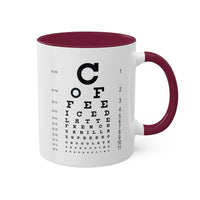 Load image into Gallery viewer, Eye See Coffee Hot Drink Mug, 11oz. - The Pleasant Workshop
