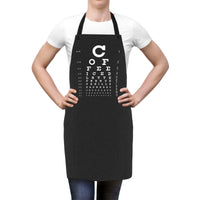 Load image into Gallery viewer, Eye See Coffee Kitchen Apron - The Pleasant Workshop
