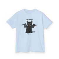 Load image into Gallery viewer, I Am The Night Kids Heavy Cotton Tee Shirt - The Pleasant Workshop
