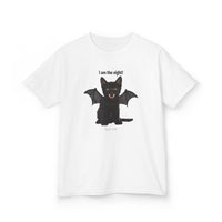 Load image into Gallery viewer, I Am The Night Kids Heavy Cotton Tee Shirt - The Pleasant Workshop
