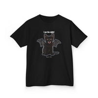 Load image into Gallery viewer, I Am The Night Kids Heavy Cotton Tee Shirt - The Pleasant Workshop
