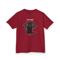 Load image into Gallery viewer, I Am The Night Kids Heavy Cotton Tee Shirt - The Pleasant Workshop
