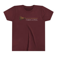 Load image into Gallery viewer, I Drive A Stick Youth Short-Sleeve Tee - The Pleasant Workshop
