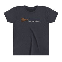 Load image into Gallery viewer, I Drive A Stick Youth Short-Sleeve Tee - The Pleasant Workshop
